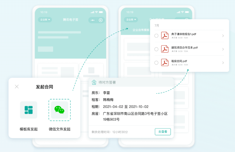 线上签署