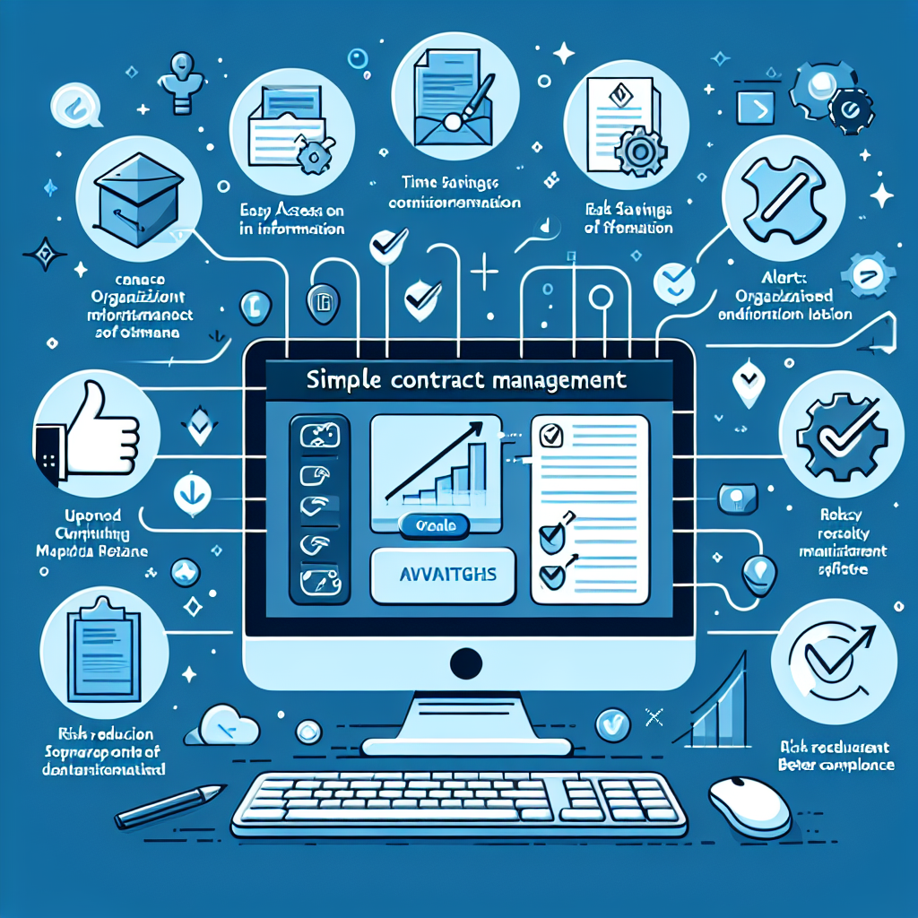 简单的合同管理软件