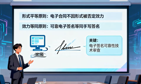 电子签