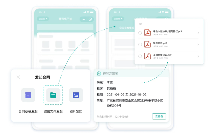 合同相关功能,企业合同数量激增后，如何快速找到历史签署文件、按业务类型归类存档、避免重要合同散落在各处无法追溯？